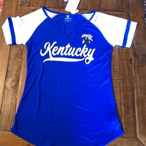 Top of the World Kentucky Wildcats Women's Small Soft Baseball Tee